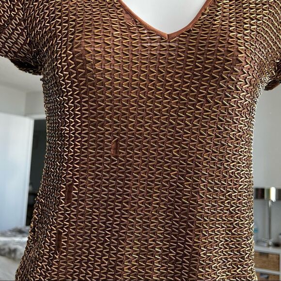 CACHÉ Top Made in Beads Size S - Picture 3 of 6